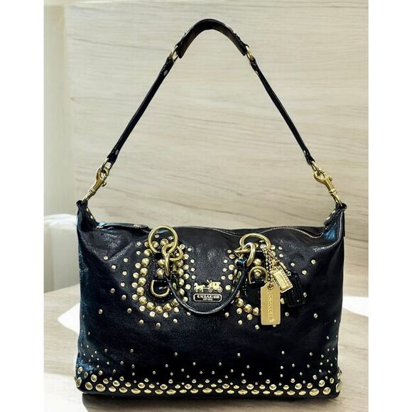 Y2K Coach 13867 Madison Sabrina Rivet Satchel Bag - Picture 14 of 14